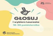 Zaproszenie do głosowania na Kandydatkę/Kandydata - Wolontariuszkę/Wolontariusza w konkursie Mazowieckie Barwy Wolontariatu