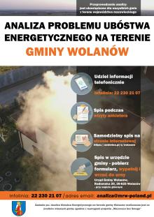 Analiza Ubóstwa Energetycznego na terenie Gminy Wolanów
