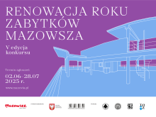 V edycja konkursu Renowacja Roku Zabytków Mazowsza