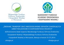 Utylizacja wyrobów zawierających azbest z terenu gminy Wolanów